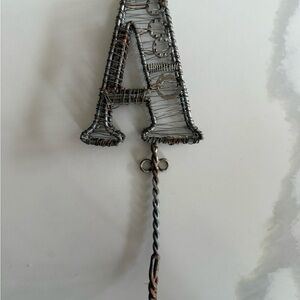 Anthropologie A monogram letter hook